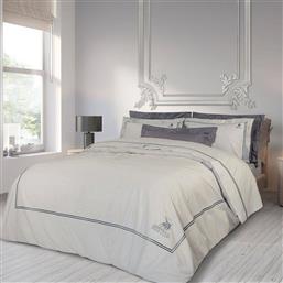 ΣΕΝΤΟΝΙΑ KING SIZE 2129 ΓΚΡΙ ΣΕΤ 4 ΤΜΧ ΧΩΡΙΣ ΛΑΣΤΙΧΟ (270X280CM) GREENWICH POLO CLUB