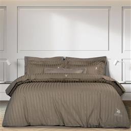 ΣΕΝΤΟΝΙΑ KING SIZE 2156 KHAKI ΣΕΤ 4 ΤΜΧ (270X280CM) GREENWICH POLO CLUB