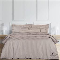 ΣΕΝΤΟΝΙΑ KING SIZE 2157 ΜΠΕΖ ΣΕΤ 4 ΤΜΧ ΧΩΡΙΣ ΛΑΣΤΙΧΟ (270X280CM) GREENWICH POLO CLUB