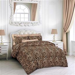ΣΕΤ ΠΑΠΛΩΜΑΤΟΘΗΚΗ ΥΠΕΡΔΙΠΛΗ ESSENTIAL 2365 BROWN (220X240CM) GREENWICH POLO CLUB