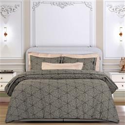 ΣΕΤ ΠΑΠΛΩΜΑΤΟΘΗΚΗ ΒΑΜΒΑΚΕΡΗ KING 240X260ΕΚ. ESSENTIAL 2366 BEIGE-BLACK (ΥΦΑΣΜΑ: ΒΑΜΒΑΚΙ 100%, ΧΡΩΜΑ: ΜΑΥΡΟ, ΜΕΓΕΘΟΣ: KING SIZE) - - 206000302366 GREENWICH POLO CLUB