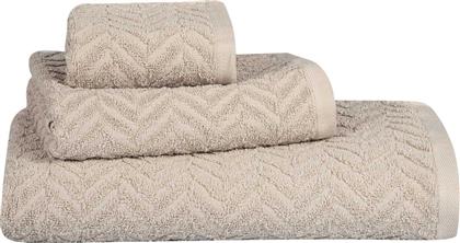 ΣΕΤ ΠΕΤΣΕΤΕΣ COZY 4094 LIGHT TAUPE 3ΤΜΧ (30X50CM-50X90CM-70X140CM) GREENWICH POLO CLUB