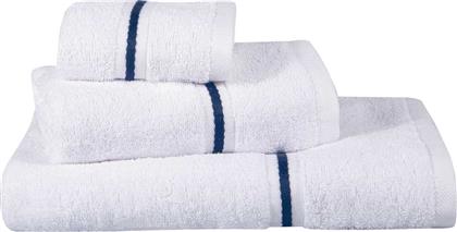 ΣΕΤ ΠΕΤΣΕΤΕΣ COZY 4100 WHITE 3ΤΜΧ (30X50CM-50X90CM-70X140CM) GREENWICH POLO CLUB
