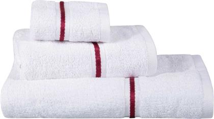 ΣΕΤ ΠΕΤΣΕΤΕΣ COZY 4101 WHITE 3ΤΜΧ (30X50CM-50X90CM-70X140CM) GREENWICH POLO CLUB