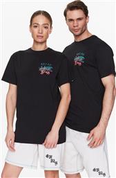 T-SHIRT GA665 ΜΑΥΡΟ REGULAR FIT GRIMEY