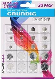 BUTTONCELL ΑΛΚΑΛΙΚΕΣ ΜΠΑΤΑΡΙΕΣ 1.55V 20ΤΜΧ GRUNDIG