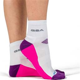 QUARTER EXTRA CUSHIONED HYDRO SOCKS 8219111-WHITE/MULTICOLOR 52 ΛΕΥΚΟ GSA