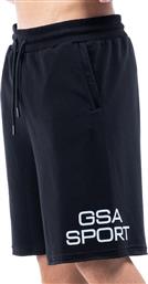 SPORT 4/4 SHORTS (UNBRUSHED) 28-1407-01 BLACK ΜΑΥΡΟ GSA