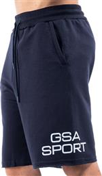 SPORT 4/4 SHORTS (UNBRUSHED) 28-1407-03 INK ΜΠΛΕ GSA από το ZAKCRET SPORTS