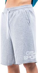 SPORT 4/4 SHORTS (UNBRUSHED) 28-1407-05 GRAY MEL. ΓΚΡΙ GSA