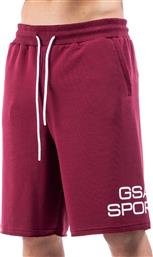 SPORT 4/4 SHORTS (UNBRUSHED) 28-1407-37 OXBLOOD ΜΠΟΡΝΤΟ GSA