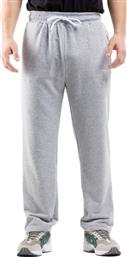 SPORT COTTON SWEATPANTS (BRUSHED) 28-1411-GREY MELANGE ΓΚΡΙ GSA