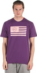 SUPERLOGO T-SHIRTCOLOR EDITION 17-19039-PURPLE FLAG ΜΩΒ GSA