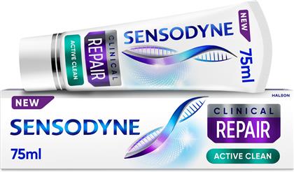 ΟΔΟΝΤΟΚΡΕΜΑ ΕΥΑΙΣΘΗΤΑ ΔΟΝΤΙΑ CLINICAL REPAIR ACTIVE CLEAN (75ML) SENSODYNE