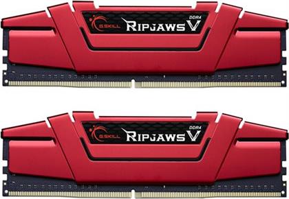 RIPJAWS V 8GB DDR4-2666MHZ CL15 DIMM (F4-2666C15D-16GVS) X2 ΜΝΗΜΗ RAM GSKILL