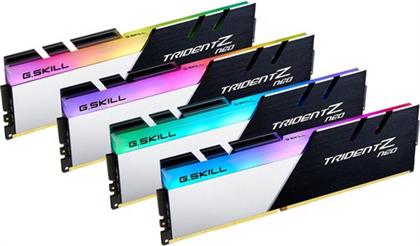 TRIDENT Z NEO 8GB DDR4-3600ΜΗZ C16 (F4-3600C16Q-32GTZNC) X4 ΜΝΗΜΗ RAM GSKILL