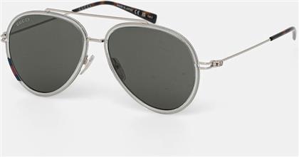 ΓΥΑΛΙΑ ΗΛΙΟΥ ΑΝΔΡΙΚΑ, ΧΡΩΜΑ: ΑΣΗΜΙ, GG1981S GUCCI