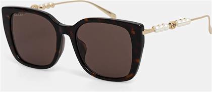 ΓΥΑΛΙΑ ΗΛΙΟΥ ΧΡΩΜΑ: ΚΑΦΕ, GG1971SA GUCCI
