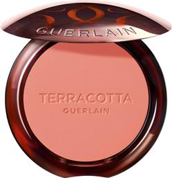 TERRACOTTA BLUSH THE HEALTHY GLOW POWDER BLUSH 90% NATURALLY-DERIVED INGREDIENTS - G044036 02 LIGHT CORAL GUERLAIN