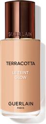 TERRACOTTA LE TEINT GLOW - HEALTHY GLOW FOUNDATION LONGWEAR - NO-TRANSFER 35 ML - G044226 3.5N NEUTRAL GUERLAIN