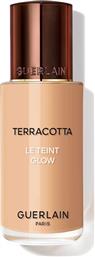 TERRACOTTA LE TEINT GLOW - HEALTHY GLOW FOUNDATION LONGWEAR - NO-TRANSFER 35 ML - G044226 3W WARM GUERLAIN