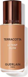 TERRACOTTA LE TEINT GLOW - HEALTHY GLOW FOUNDATION LONGWEAR - NO-TRANSFER 35 ML - G044226 4.5W WARM GUERLAIN