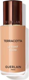 TERRACOTTA LE TEINT GLOW - HEALTHY GLOW FOUNDATION LONGWEAR - NO-TRANSFER 35 ML - G044226 4N NEUTRAL GUERLAIN