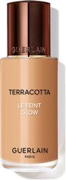 TERRACOTTA LE TEINT GLOW - HEALTHY GLOW FOUNDATION LONGWEAR - NO-TRANSFER 35 ML - G044226 4W WARM GUERLAIN