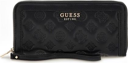 ABEY SLG LARGE ZIP AROUND SWPD8558460 BLACK GUESS