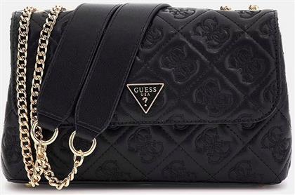 ADELASIA CNVRTBLE XBODY FLAP ΤΣΑΝΤΑ ΓΥΝΑΙΚΕΙΟ (ΔΙΑΣΤΑΣΕΙΣ: 25 X 15 X 7ΕΚ.) GUESS
