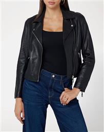 ΑΚΥΡΟ ES REAL LEATHER MOTO JKT ΜΠΟΥΦΑΝ ΓΥΝΑΙΚΕΙΟ GUESS