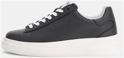 ΑΝΔΡΙΚΑ ΔΕΡΜΑΤΙΝΑ SNEAKERS ''ELBA'' - FMJLBALEA12 ΜΑΥΡΟ GUESS