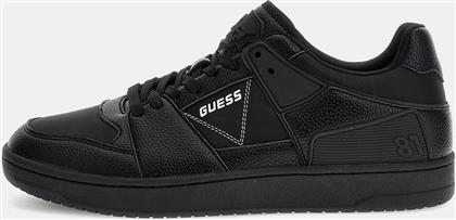 ΑΝΔΡΙΚΑ SNEAKERS SAVA FMTSALPAC12-BLACK ΜΑΥΡΟ GUESS