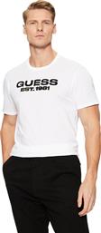 ΑΝΔΡΙΚΗ ΚΟΝΤΟΜΑΝΙΚΗ ΜΠΛΟΥΖΑ - SS BSC VELVET LOGO GUESS