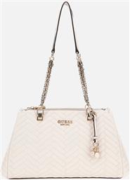 ANNING SHOULDER SATCHEL ΤΣΑΝΤΑ ΓΥΝΑΙΚΕΙΟ (ΔΙΑΣΤΑΣΕΙΣ: 34 X 21 X 12ΕΚ.) GUESS