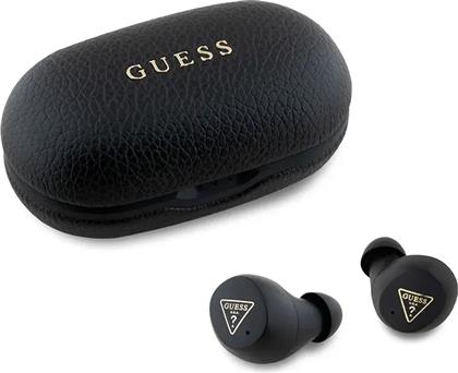 ΑΣΥΡΜΑΤΑ IN-EAR ΑΚΟΥΣΤΙΚΑ GRAINED CLASSIC LOGO ΧΡΩΜΑ: ΜΑΥΡΟ GUESS