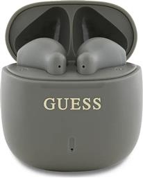 ΑΣΥΡΜΑΤΑ IN-EAR ΑΚΟΥΣΤΙΚΑ PRINTED CLASSIC LOGO ΧΡΩΜΑ: ΓΚΡΙ GUESS