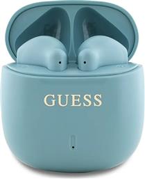 ΑΣΥΡΜΑΤΑ IN-EAR ΑΚΟΥΣΤΙΚΑ PRINTED CLASSIC LOGO ΧΡΩΜΑ: ΤΙΡΚΟΥΑΖ GUESS