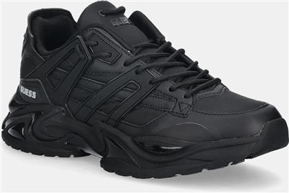 ΑΘΛΗΤΙΚΑ BELLUNO LOW ΧΡΩΜΑ: ΜΑΥΡΟ, FMFBEL ELE12 GUESS