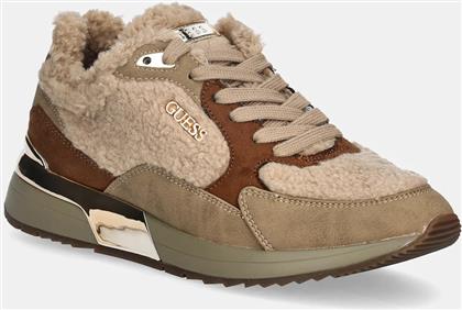 ΑΘΛΗΤΙΚΑ MOXEA17 ΧΡΩΜΑ: ΜΠΕΖ, FLFM17 FUR12 GUESS