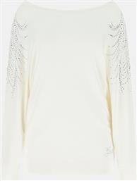 BAT SLEEVE LORETTA LOGO SWTR ΠΛΕΚΤΟ ΓΥΝΑΙΚΕΙΟ GUESS