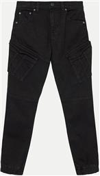 BLACK STRETCH DENIM CARGO PANT ΠΑΝΤΕΛΟΝΙ ΠΑΙΔΙΚΟ BOY GUESS