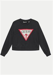 ΜΠΛΟΥΖΑ J4YQ22 KA6R3 ΜΑΥΡΟ CLASSIC FIT GUESS