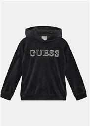 ΜΠΛΟΥΖΑ J4YQ27 KBXI2 ΜΑΥΡΟ REGULAR FIT GUESS