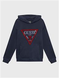 ΜΠΛΟΥΖΑ L3YQ04 KAD73 ΣΚΟΥΡΟ ΜΠΛΕ REGULAR FIT GUESS