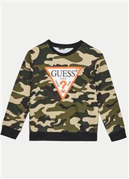 ΜΠΛΟΥΖΑ L4BQ01 KAD73 ΠΡΑΣΙΝΟ REGULAR FIT GUESS