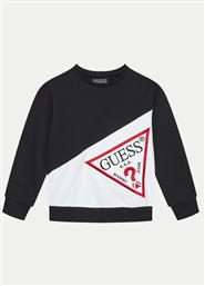 ΜΠΛΟΥΖΑ L4YQ04 KA6R4 ΜΑΥΡΟ REGULAR FIT GUESS