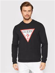 ΜΠΛΟΥΖΑ M2YQ37 K6ZS1 ΜΑΥΡΟ REGULAR FIT GUESS