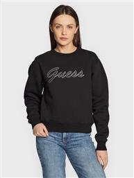 ΜΠΛΟΥΖΑ W3RQ10 K9Z21 ΜΑΥΡΟ REGULAR FIT GUESS