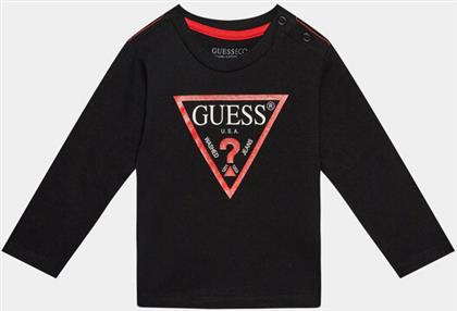 ΜΠΛΟΥΖΑΚΙ N84I24 K8HM0 ΜΑΥΡΟ REGULAR FIT GUESS